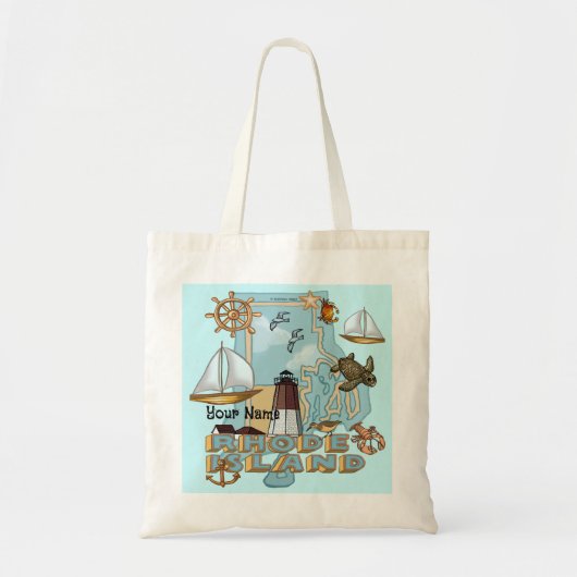 Rhode Island-canvas tas (Voorkant)
