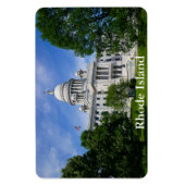 Rhode Island Capitol Premium magneet (Verticaal)