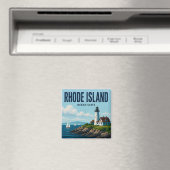 Rhode Island Capitool Haven Ocean Staat Magneet (Insitu (Vaatwasser))