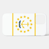 Rhode Island Case-Mate iPhone Case (Achterkant (horizontaal))
