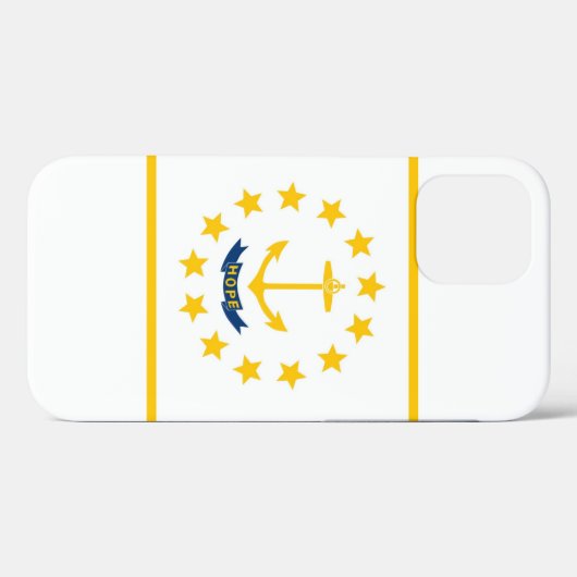 Rhode Island Case-Mate iPhone Case (Achterkant (horizontaal))