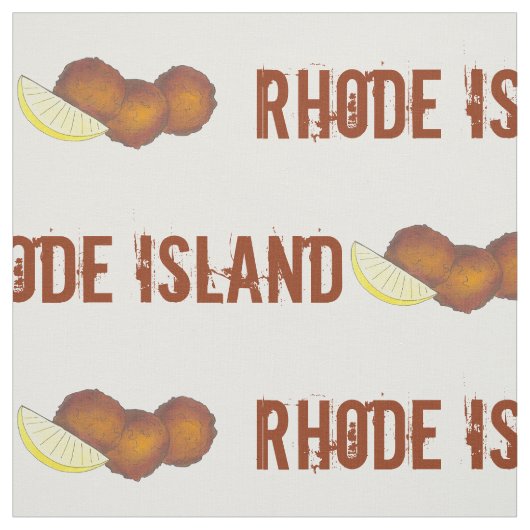 Rhode Island Clam Cakes Fried Clamcakes Seafood Stof (Swatch)