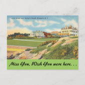 Rhode Island, Cliff Walk, Newport Briefkaart (Voorkant)
