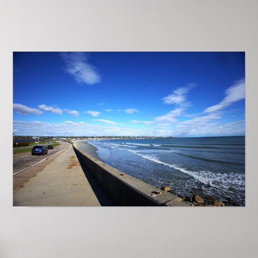 Rhode Island Cliff Walk Poster (Voorkant)