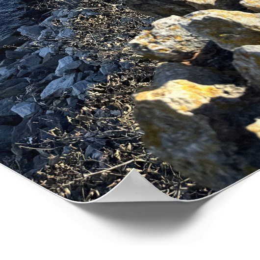 Rhode Island Cliff Walk Poster (Hoek)