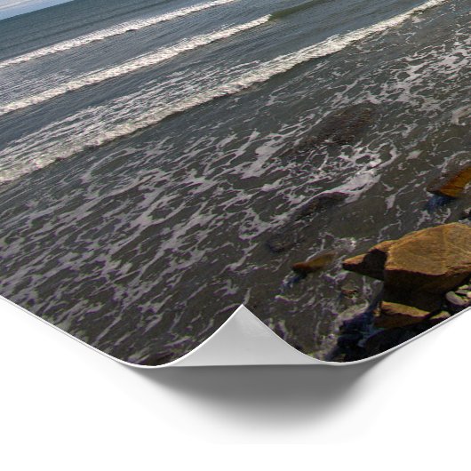 Rhode Island Cliffside Waterscape Poster (Hoek)