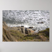 Rhode Island Cliffside Waterscape Poster (Voorkant)