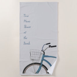 Rhode Island Coastal Cruiser Bike Beach Towel Strandlaken