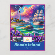 Rhode Island Coastal Elegance Schilderachtig