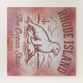 Rhode Island de eilandraad Legpuzzel (Horizontaal)