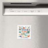 Rhode Island Familie Reis Geschenk Custom Magneet (Insitu (Vaatwasser))