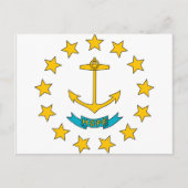 Rhode Island Flag Briefkaart (Voorkant)