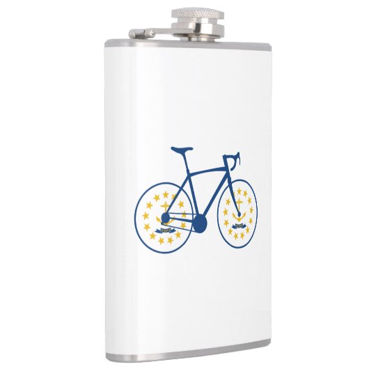 Rhode Island Flag Cycling Heupfles (Rechts)