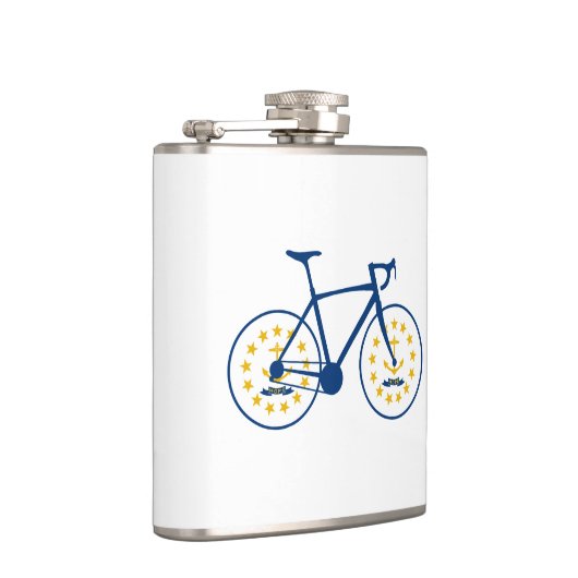 Rhode Island Flag Cycling Heupfles (Rechts)