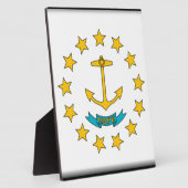 Rhode Island Flag Fotoplaat (Zijkant)