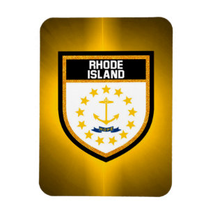 Rhode Island Flag Magneet