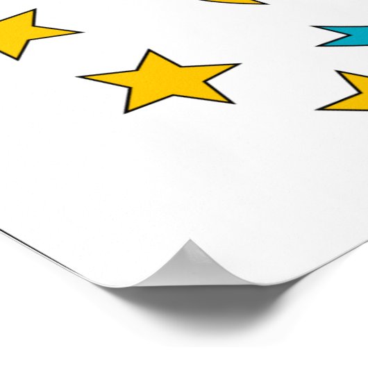 Rhode Island Flag Poster (Hoek)