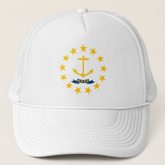 RHODE ISLAND FLAG TRUCKER PET (Voorkant)