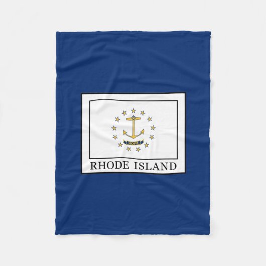 Rhode Island Fleece Deken (Voorkant)