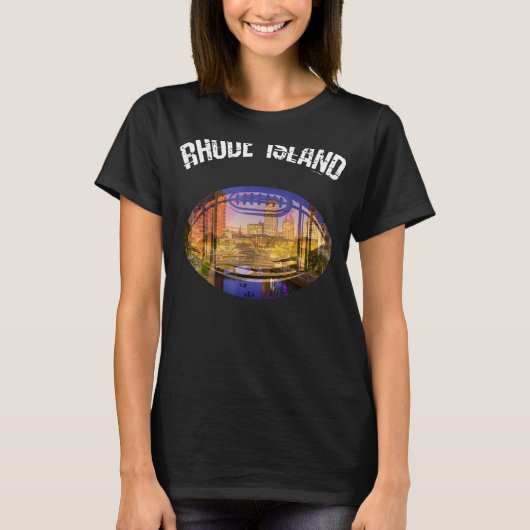 Rhode Island Football T-shirt (Voorkant)