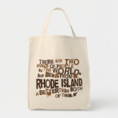 Rhode Island (Funny) Gift Tote Bag (Voorkant)