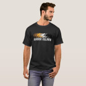 Rhode Island Gay Beer heeft problemen T-shirt (Voorkant volledig)