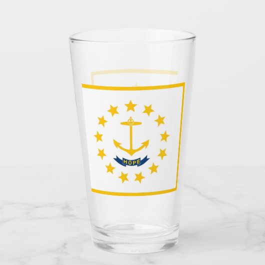 Rhode Island Glas (Achterkant)