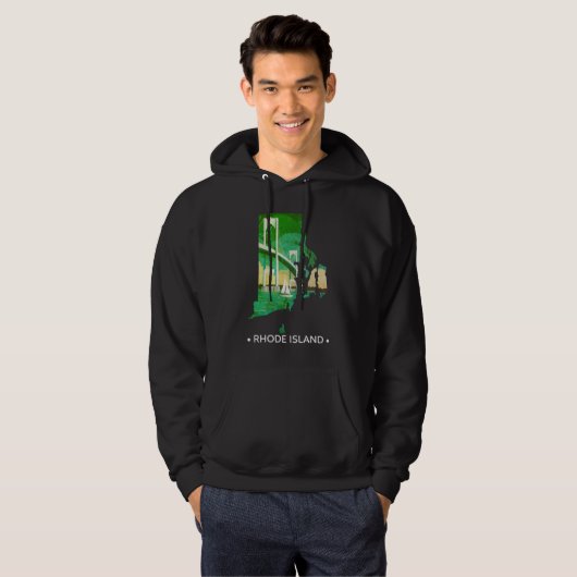 Rhode Island Hoodie (Voorkant volledig)