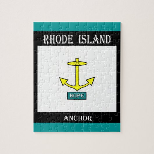 Rhode Island Hope Anchor Legpuzzel (Verticaal)