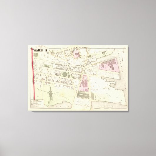 Rhode Island Hospital Cram School Canvas Afdruk (Voorkant)