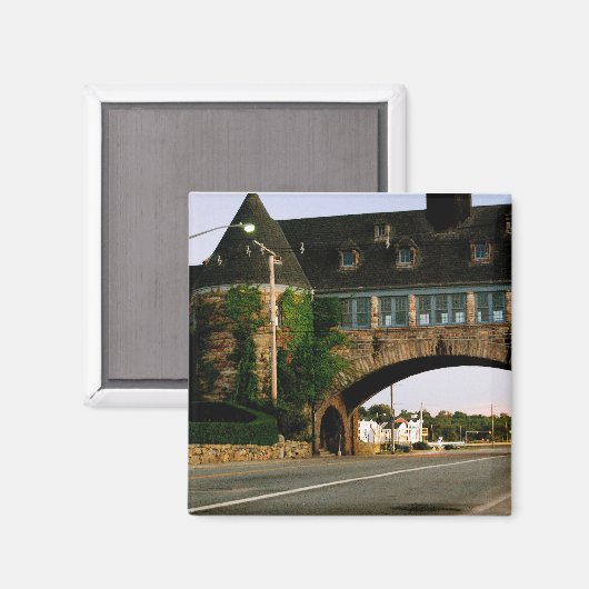 Rhode Island House Magnet (Voorkant / Achterkant)