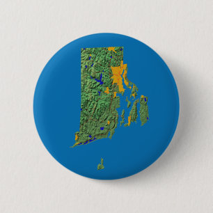 Rhode Island kaart Button