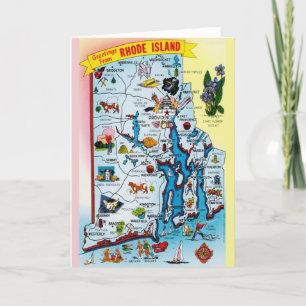  Rhode Island kaart Kaart