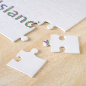 Rhode Island-kaart Legpuzzel (Zijkant)