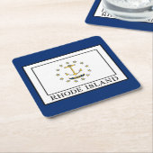 Rhode Island Kartonnen Onderzetters (Schuin)