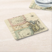 Rhode Island Kartonnen Onderzetters (Schuin)