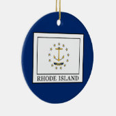 Rhode Island Keramisch Ornament (Rechts)