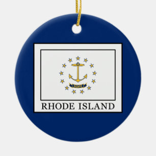 Rhode Island Keramisch Ornament