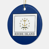 Rhode Island Keramisch Ornament (Links)