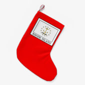 Rhode Island Kleine Kerstsok (Voorkant (Hangend))