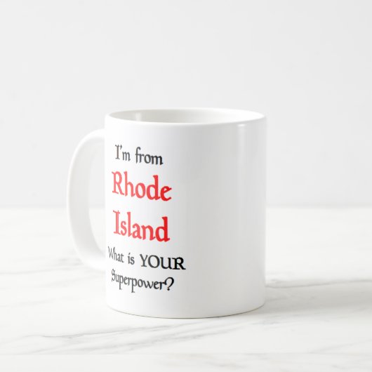 rhode island koffiemok (Voorkant links)