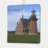 Rhode Island Lighthouse Ornament (Links)