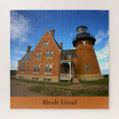Rhode Island Lighthouse Puzzle Legpuzzel (Verticaal)
