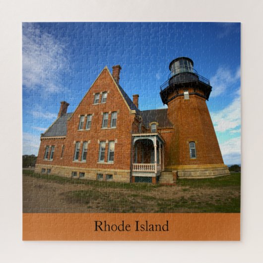 Rhode Island Lighthouse Puzzle Legpuzzel (Verticaal)