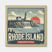 Rhode Island Magneet (Voorkant)