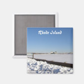 Rhode Island Magneet (Voorkant / Achterkant)