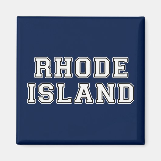 Rhode Island Magneet (Voorkant)