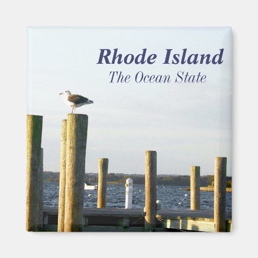 Rhode Island magnet (Voorkant)