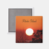 Rhode Island Magnet (Voorkant / Achterkant)