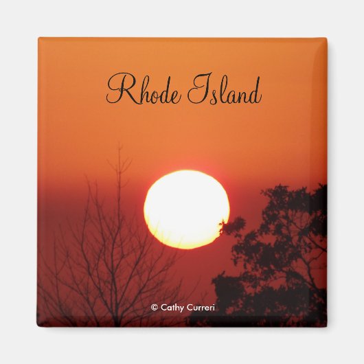 Rhode Island Magnet (Voorkant)